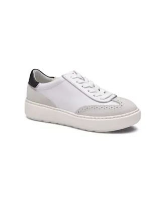 Cammie T-Toe Lace-Up - Suede by Johnston & Murphy