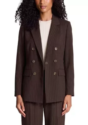 Kenneth Cole Reaction Double Breasted Pinstripe Jacket by Kenneth Cole