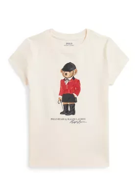 Polo Bear Cotton T-Shirt by Ralph Lauren