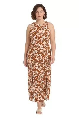 Jersey Maxi with Slits by London Times