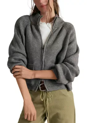 On It Zip Sweater by Free People