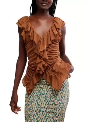 Blythe Ruffle Top by Free People