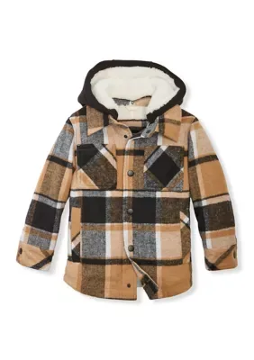 Plaid Hooded Jacket by Weather Tamer