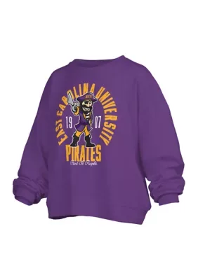NCAA East Carolina Pirates Blitz Janise Fleece Pullover by Pressbox
