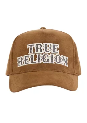 Faux Suede Logo Hat by True Religion