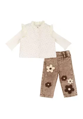 3-Piece Jacket and Pants Set by Rare Editions