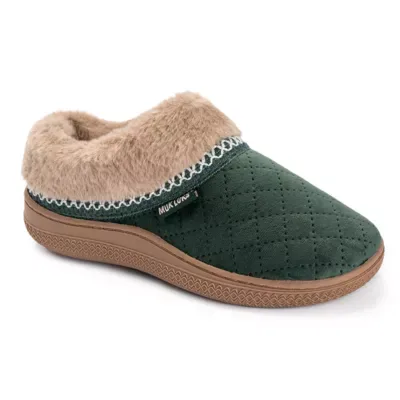 Charlee Velvet Clog Slippers by MUK LUKS