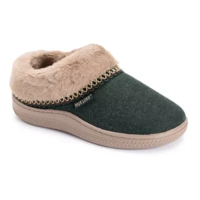 Neira Faux Wool Clog Slippers by MUK LUKS