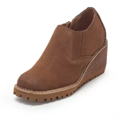Inska Wedge Ankle Bootie by Yellow Box