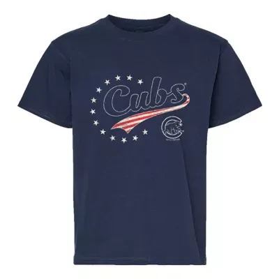 MLB Chicago Cubs Americana T-Shirt by Soft As a Grape