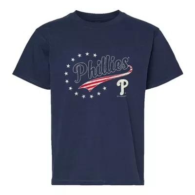 MLB Philadelphia Phillies Americana T-Shirt by Soft As a Grape