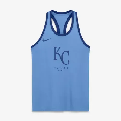 MLB Kansas City Royals Tri-Blend Dri-FIT Racerback Tank Top
