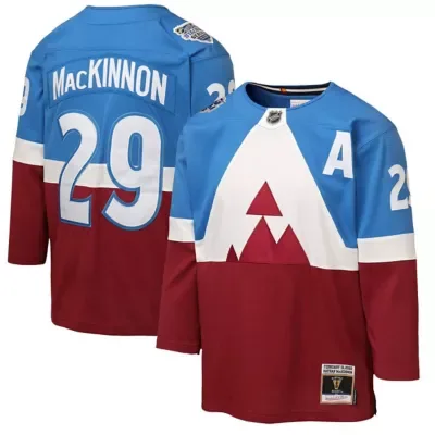 NHL Nathan MacKinnon Colorado Avalanche 2020 Stadium Series Power Play Jersey by Mitchell & Ness
