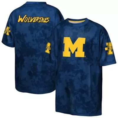 NCAA Michigan Wolverines Off-Side Sublimated T-Shirt by Outerstuff