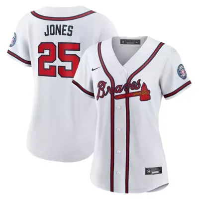 MLB Andruw Jones Atlanta Braves 2026 Baseball Hall of Fame Retired Player Replica Jersey by Nike
