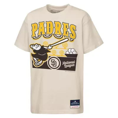 MLB San Diego Padres Step Back Up Mascot T-Shirt by Mitchell & Ness