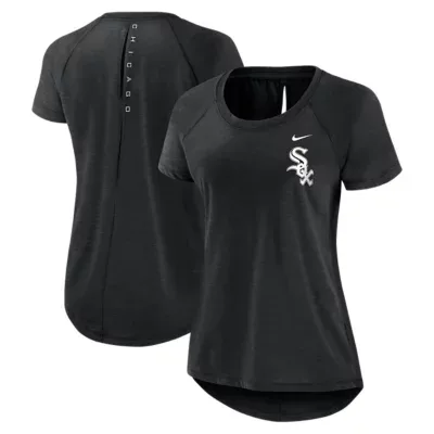 Chicago White Sox MLB Chicago Sox Summer Breeze Back Slit Raglan T-Shirt by Nike