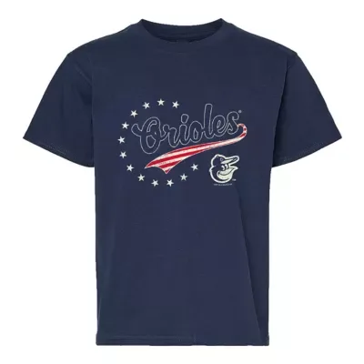 MLB Baltimore Orioles Americana T-Shirt by Soft As a Grape