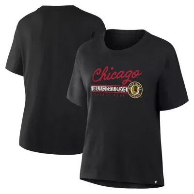 NHL Chicago Blackhawks Hometown Premium Legacy T-Shirt by Fanatics
