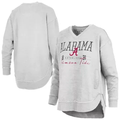 Alabama Crimson Tide NCAA Marcus East Hall Poncho V-Neck Sweatshirt by Pressbox