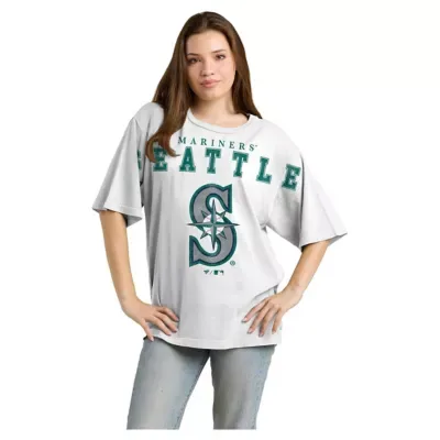 MLB Seattle Mariners Relaxed Big Text T-Shirt by Fanatics