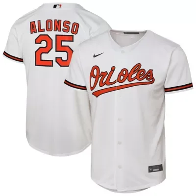 MLB Pete Alonso Baltimore Orioles Home Baseline Jersey by Nike