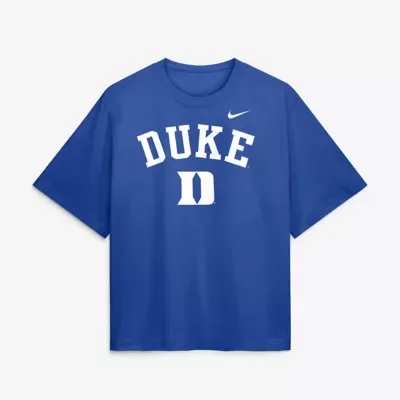 NCAA Duke Devils Arch Logo Boxy T-Shirt by Nike