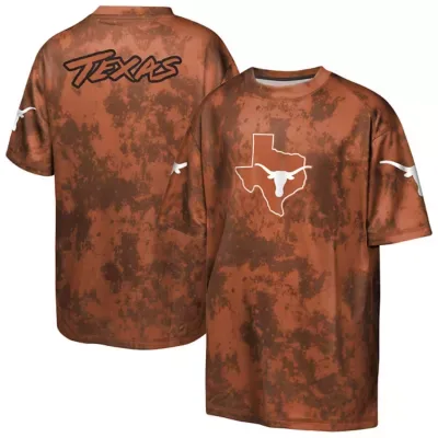 NCAA Texas Longhorns Off-Side Sublimated T-Shirt by Outerstuff