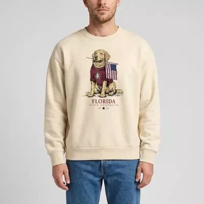 NCAA Florida State Seminoles Americana Good Boy Ribbed Premium Sweatshirt by Uscape Apparel