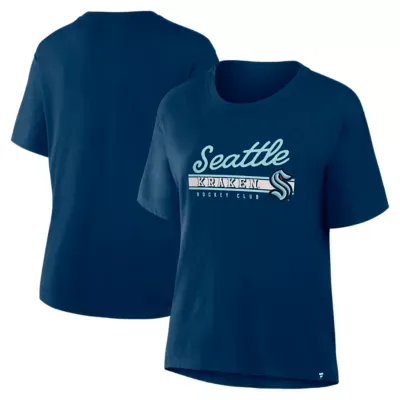 NHL Deep Sea Seattle Kraken Hometown Premium Legacy T-Shirt by Fanatics
