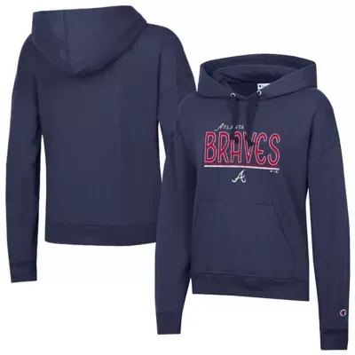 MLB Atlanta Braves Vintage Powerblend Hoodie