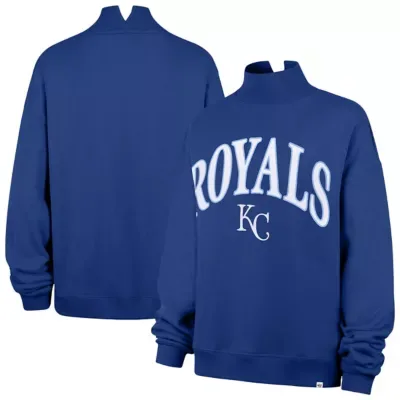 MLB Kansas City Royals Oversized Vantage Mock Neck Sweatshirt by 47