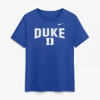 Duke Blue Devils NCAA Duke Devils Arch Logo T-Shirt by Nike