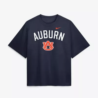 NCAA Auburn Tigers Arch Logo Boxy T-Shirt by Nike