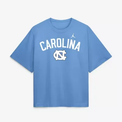 NCAA Carolina North Carolina Tar Heels Arch Logo Boxy T-Shirt by Nike
