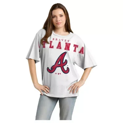 MLB Atlanta Braves Relaxed Big Text T-Shirt by Fanatics
