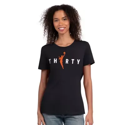 WNBA New York Liberty WNBA 30th Anniversary Scoop Neck T-Shirt by Starter