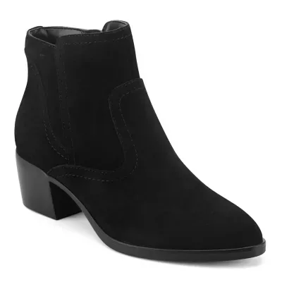 Haya eFlex Block Heel Booties by Easy Spirit