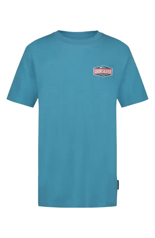 Six Points Cotton Graphic T-Shirt by Quiksilver