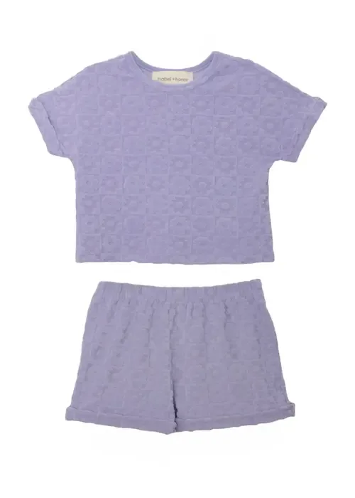 Veronica Short Sleeve Two Piece Set by Mabel + Honey