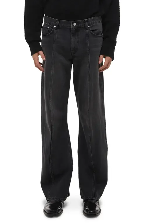 Relaxed Straight Leg Ski Jeans by Helmut Lang