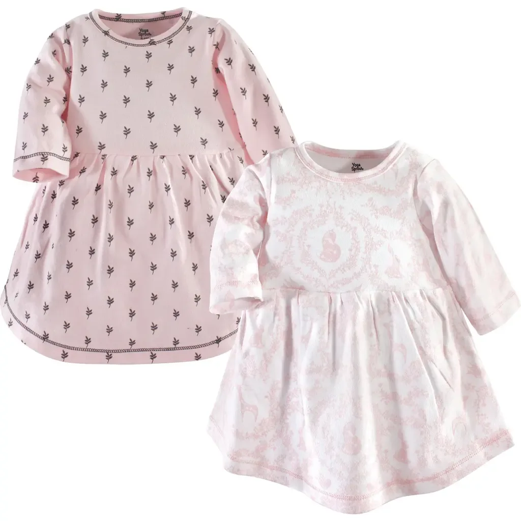 2Pk Long Sleeve Dress by Yoga Sprout