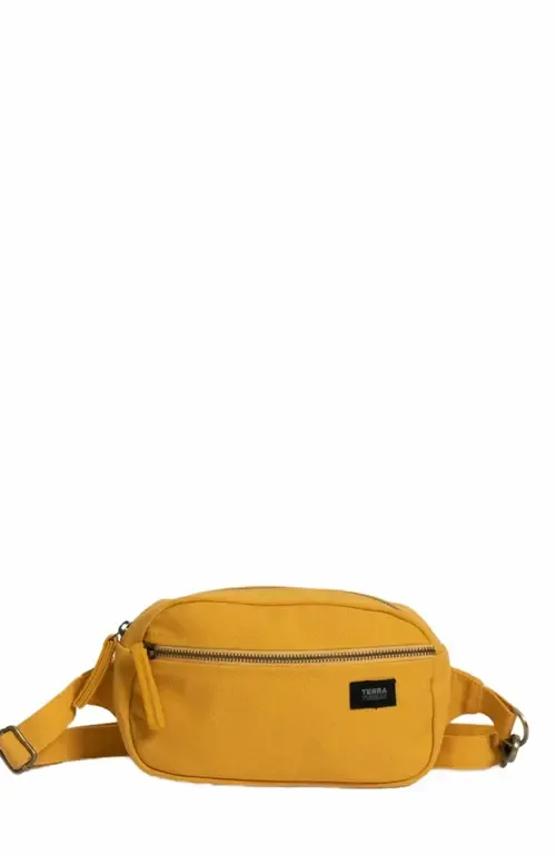 Organic Cotton Sling Belt Bag by Terra Thread