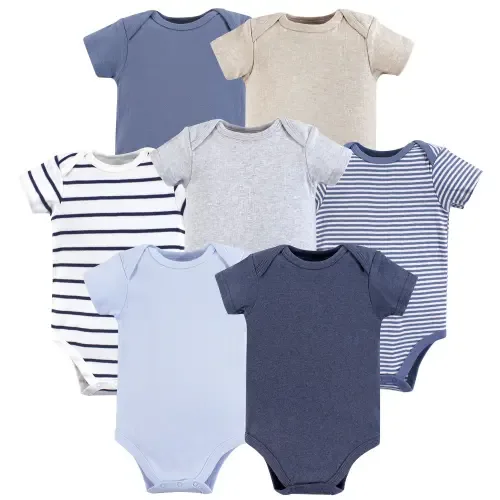 Cotton Bodysuits 7-Pack by Hudson Baby