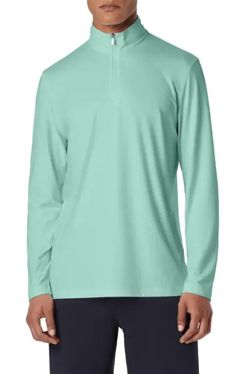 Quarter Zip Performance Pullover by Bugatchi
