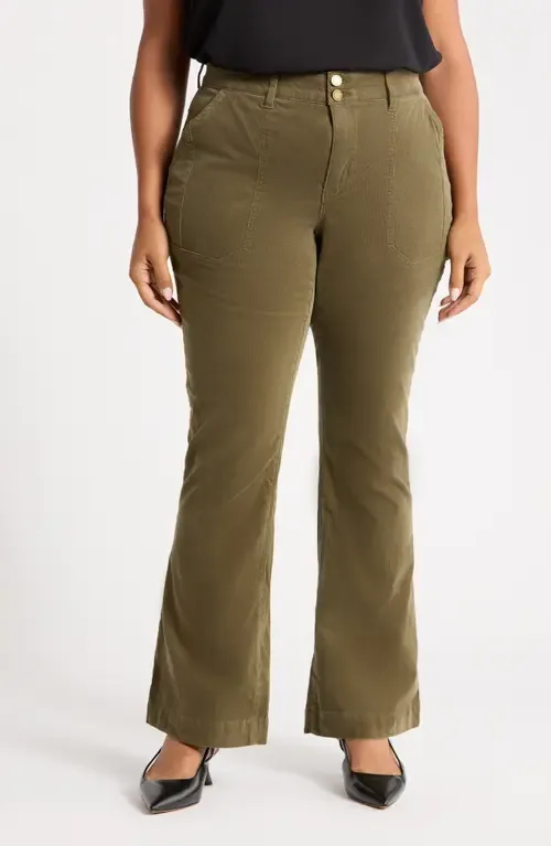 Corduroy Flare Leg Pants by Wit & Wisdom