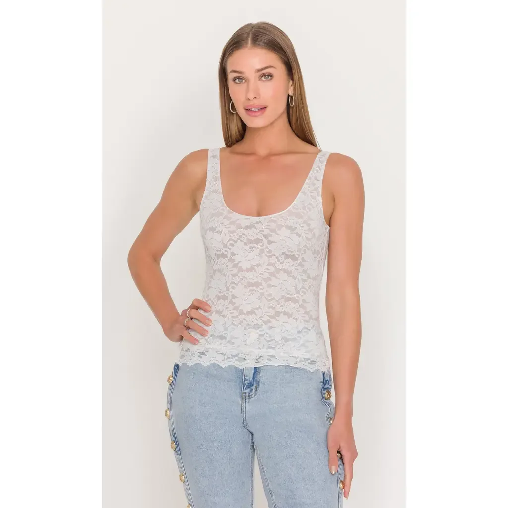 Juliett Lace Tank by Generation Love