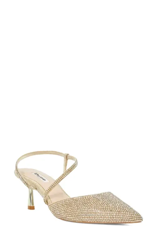 Competitive Slingback Pointed Toe Pump by Dune London