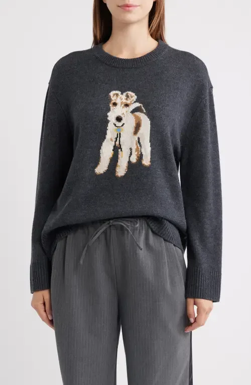 Terrier Merino Wool & Cashmere Sweater by ROWING BLAZERS
