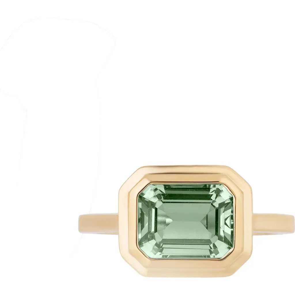 Manhattan Emerald Cut Ring by GOSHWARA